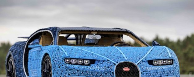 Life-Size Bugatti Chiron is the Ultimate Lego Car