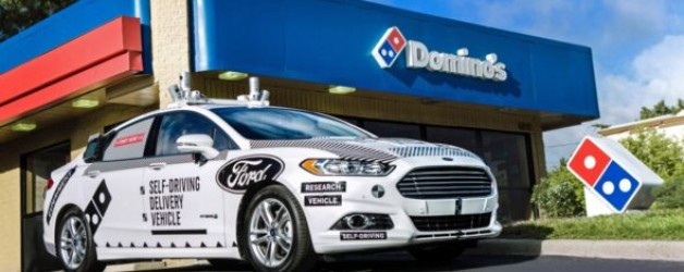 To Learn More About Autonomous Tech, Automakers Deliver Pizzas